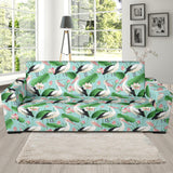 Pelican Pattern Print Design 01  Sofa Slipcover
