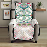 Square floral indian flower pattern Chair Cover Protector