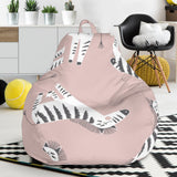 Cute Zebra Pattern Bean Bag Cover