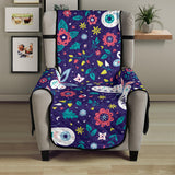 Colorful butterfly flower pattern.eps Chair Cover Protector