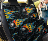 Bowling Balls Flame Pattern Dog Car Seat Covers