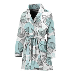 Shell Polynesian Tribal  Women'S Bathrobe