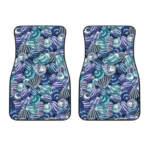 Shell Design Pattern Front Car Mats