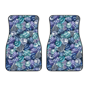 Shell Design Pattern Front Car Mats