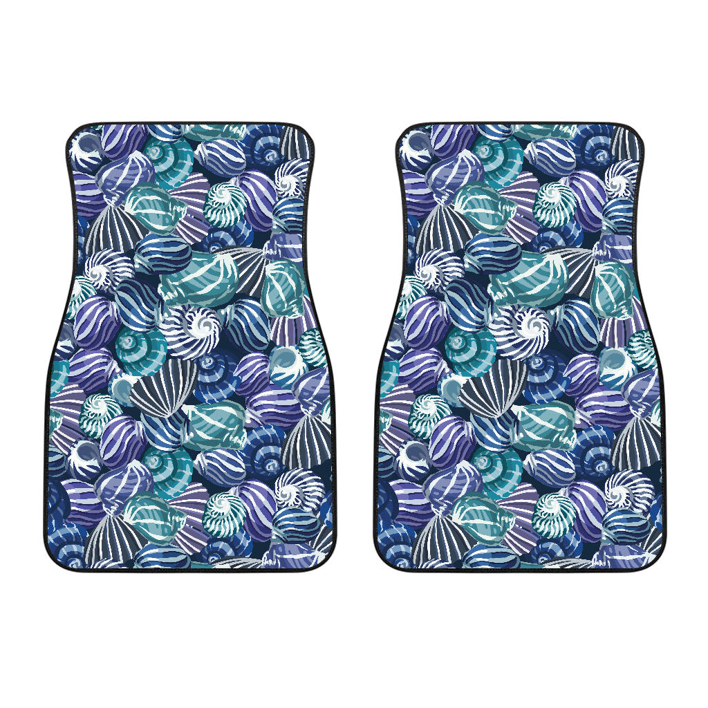 Shell Design Pattern Front Car Mats