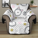 Siberian Husky design pattern Recliner Cover Protector