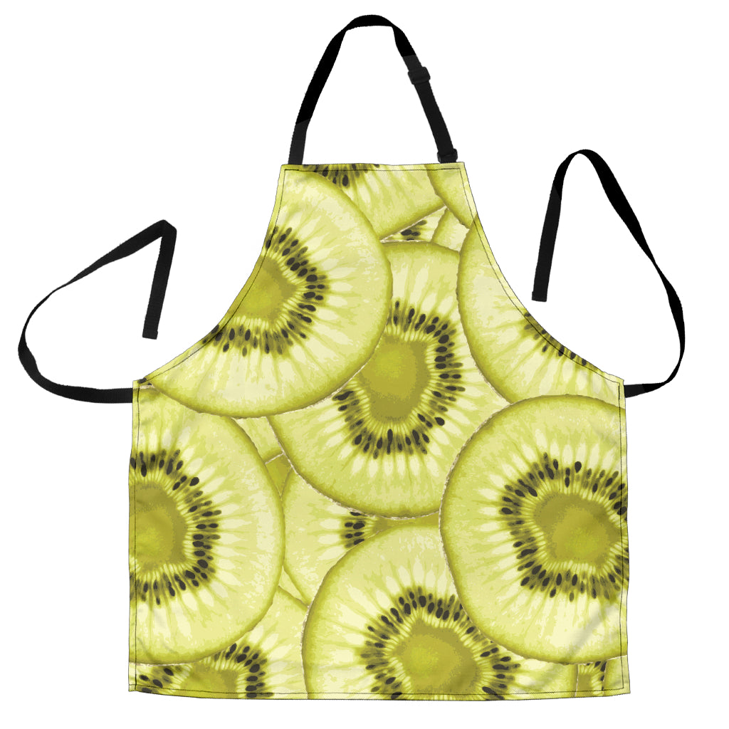 Sliced Kiwi Pattern Adjustable Apron