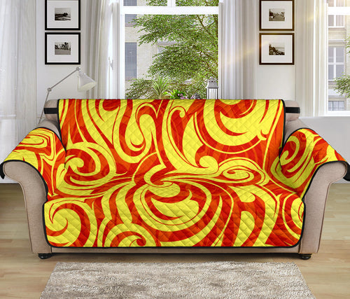 Fire flame design pattern Sofa Cover Protector