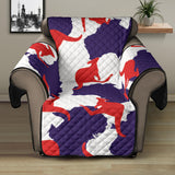 Kangaroo Australian pattern Recliner Cover Protector