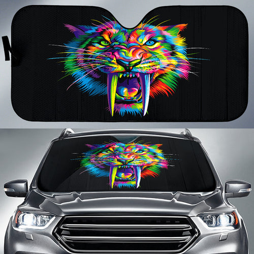 Sabertooth Car Sun Shade Auto Sun Shade