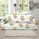 Cute Hand Drawn Mermaid Sofa Slipcover