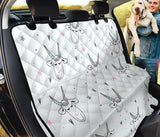 Cute Goat Design Pattern Dog Car Seat Covers