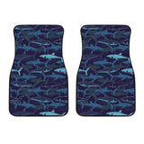 Shark Pattern Front Car Mats