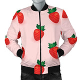 Strawberry Beautiful Pattern Men'S Bomber Jacket