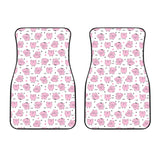 Pig Pattern Print Design 03 Front Car Mats