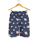 Tea pots Pattern Print Design 04 Men Shorts