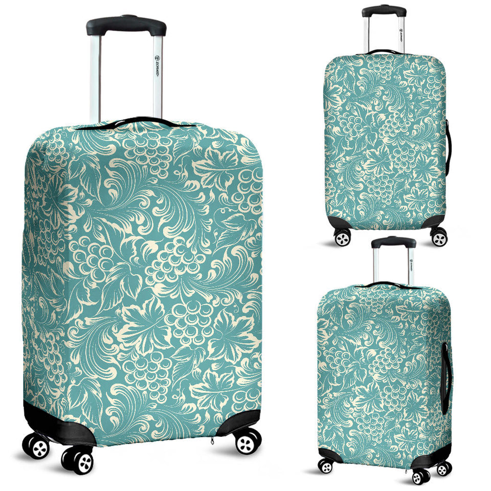 Classic Hand Drawn Grape Pattern Luggage Covers