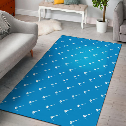 Darts Pattern Print Design 05 Area Rug