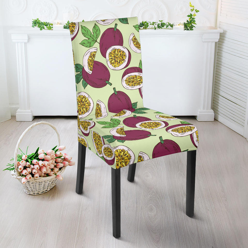 Passion Fruit Pattern Dining Chair Slipcover