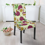Passion Fruit Pattern Dining Chair Slipcover