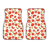 Tomato Pattern Front Car Mats