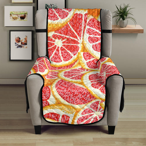 Tropical grapefruit pattern Chair Cover Protector