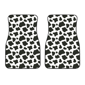 Cow Skin Pattern Front Car Mats