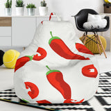 Chili Pattern Bean Bag Cover