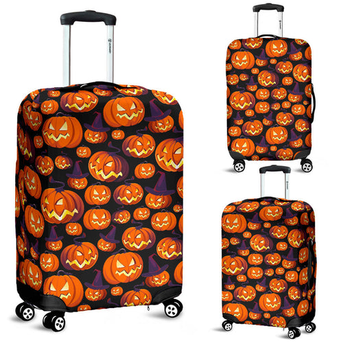 Halloween Pumpkin Pattern Luggage Covers