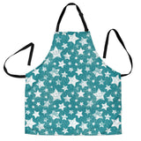 Vintage Star Pattern Adjustable Apron