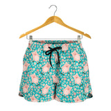 Pig Pattern Print Design 01 Women Shorts