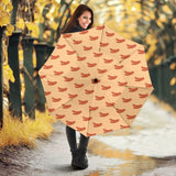Sausage Pattern Print Design 03 Umbrella