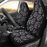 Dice Pattern Print Design 01 Universal Fit Car Seat Covers