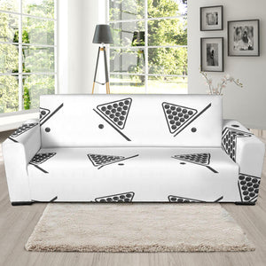 Billiard Ball Pattern Print Design 03 Sofa Slipcover