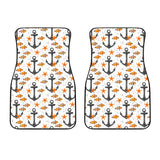 Clown Fish Pattern Print Design 02 Front Car Mats