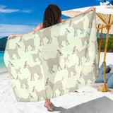 Little Young Goat Pattern Sarong