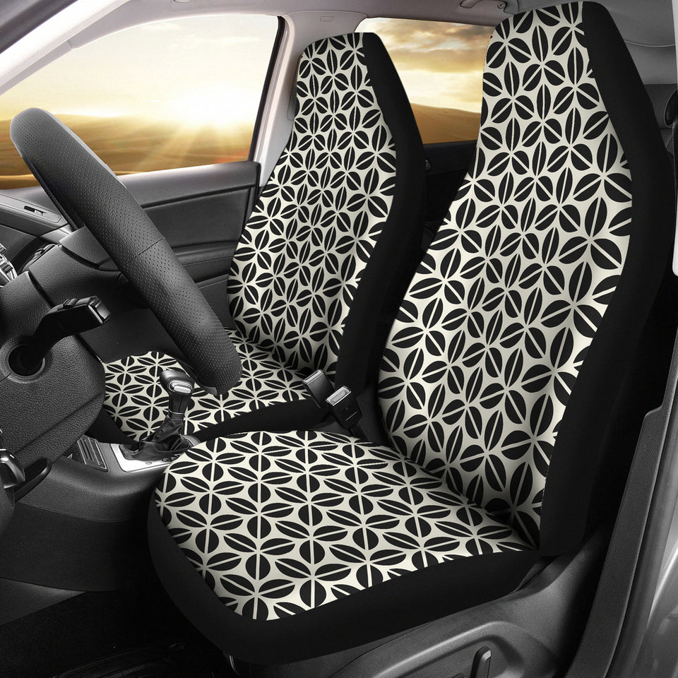 Coffee Bean Abstract Modern Pattern Universal Fit Car Seat Covers