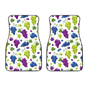 Grape Pattern Front Car Mats