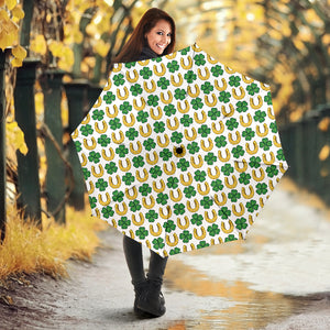 Horseshoes Pattern Print Design 04 Umbrella