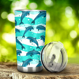 Dolphin Sea Pattern Tumbler