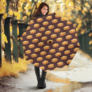 Sandwich Pattern Print Design 04 Umbrella