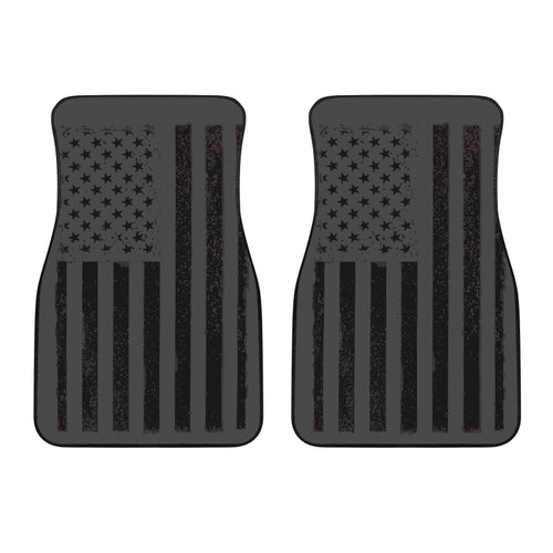 Usa Flag Front Car Mats