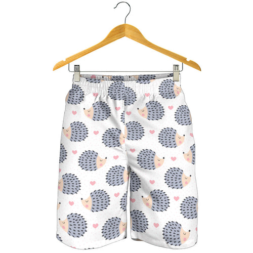 Hedgehog Pattern Print Design 04 Men Shorts