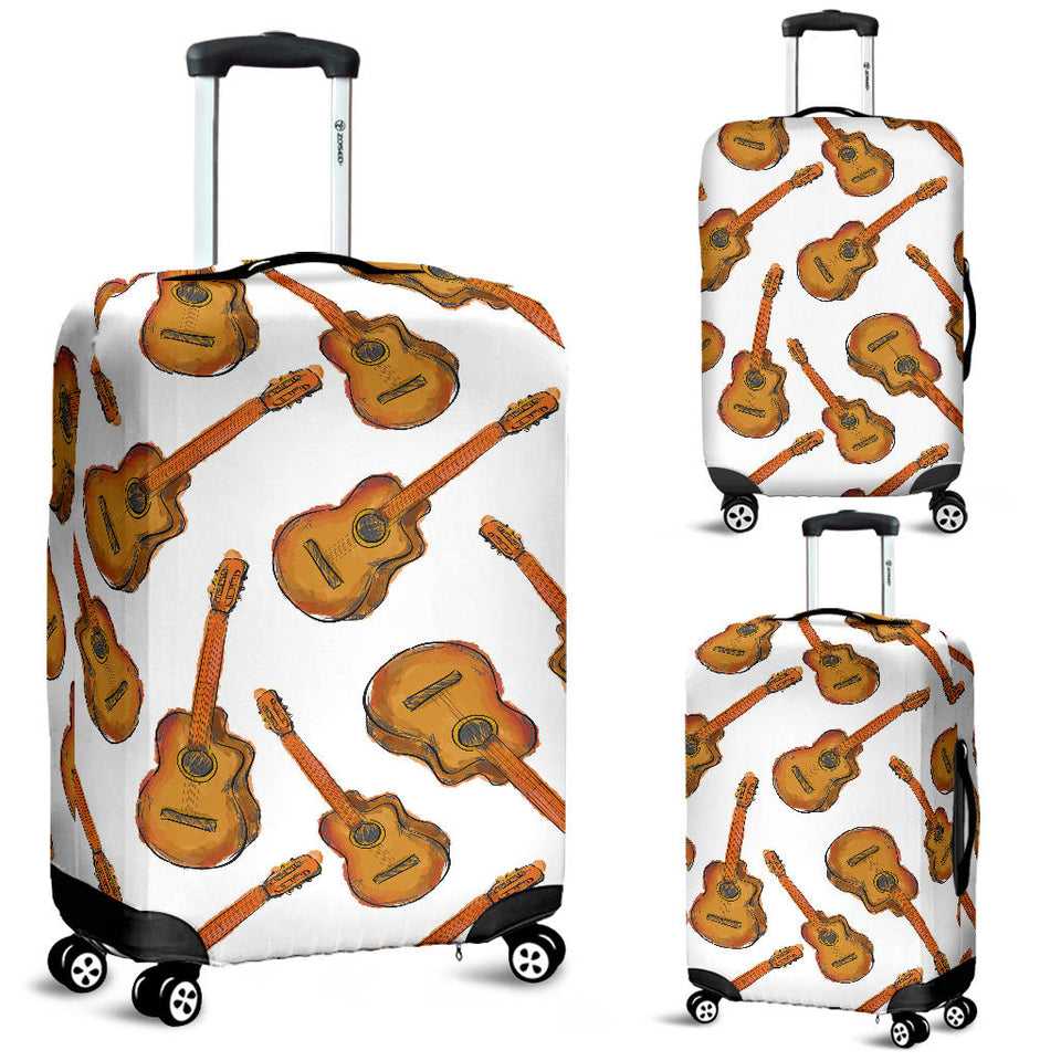 Paint Guitar Pattern Luggage Covers