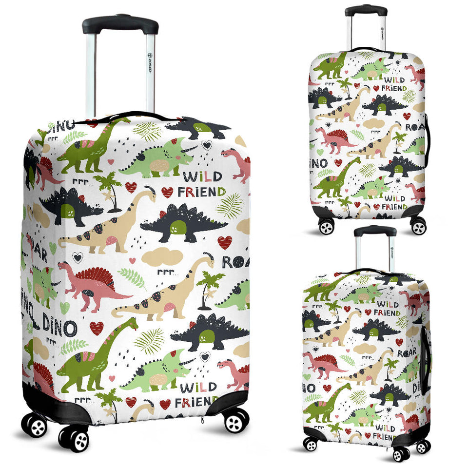 Cute Dinosaurs Pattern Luggage Covers
