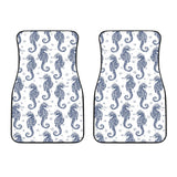 Seahorse Pattern Background Front Car Mats