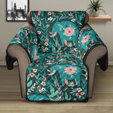 Elephants jungle pattern Recliner Cover Protector