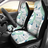 Crocodile Diver Pattern Universal Fit Car Seat Covers