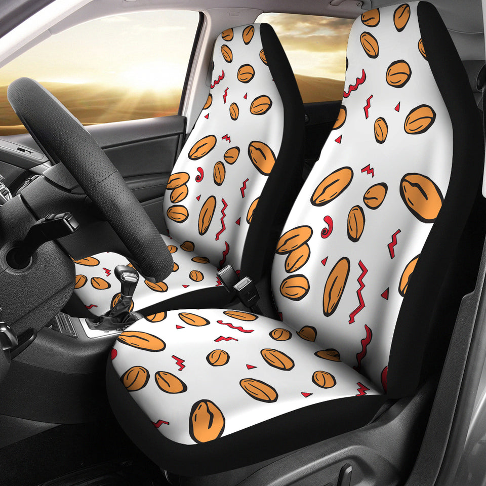 Peanuts Pattern Background  Universal Fit Car Seat Covers