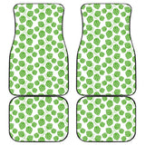 Hop Pattern Background Front And Back Car Mats